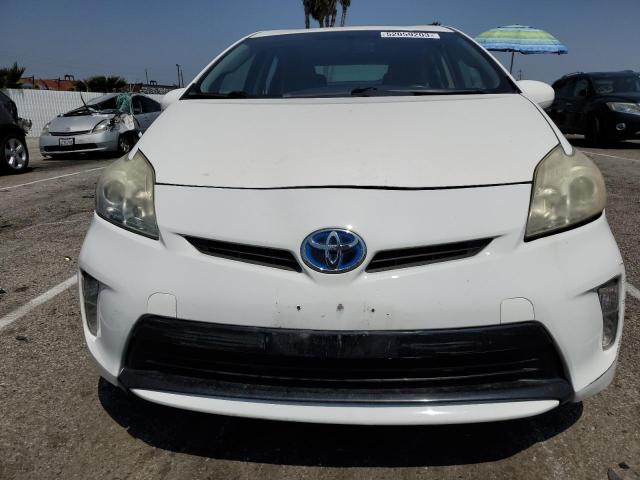 JTDKN3DU6D1701263 - 2013 TOYOTA PRIUS WHITE photo 5