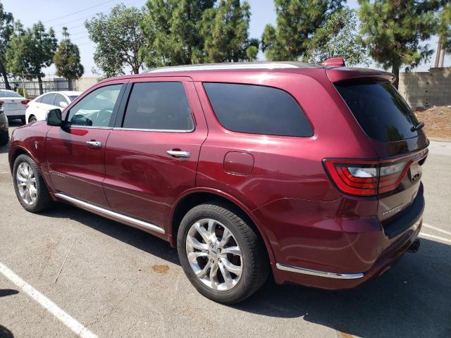 1C4RDHEG1GC475262 - 2016 DODGE DURANGO CITADEL BURGUNDY photo 2