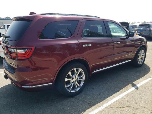 1C4RDHEG1GC475262 - 2016 DODGE DURANGO CITADEL BURGUNDY photo 3