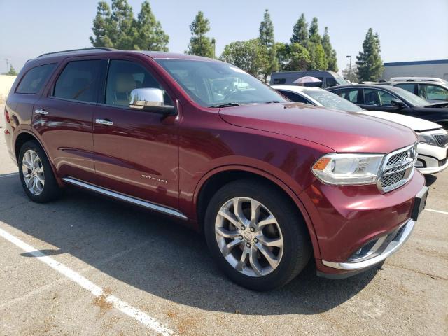 1C4RDHEG1GC475262 - 2016 DODGE DURANGO CITADEL BURGUNDY photo 4