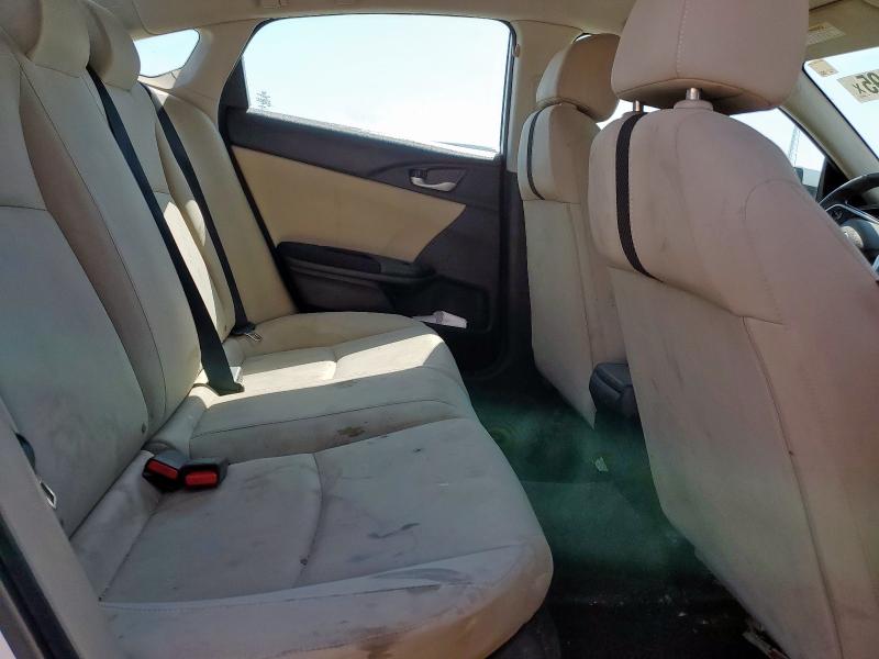 2HGFC2F66KH533026 - 2019 HONDA CIVIC LX თეთრი ფოტო 10