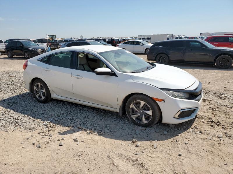 2HGFC2F66KH533026 - 2019 HONDA CIVIC LX თეთრი ფოტო 4