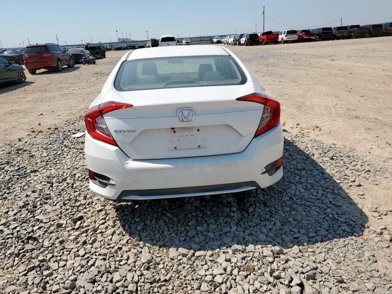 2HGFC2F66KH533026 - 2019 HONDA CIVIC LX თეთრი ფოტო 6