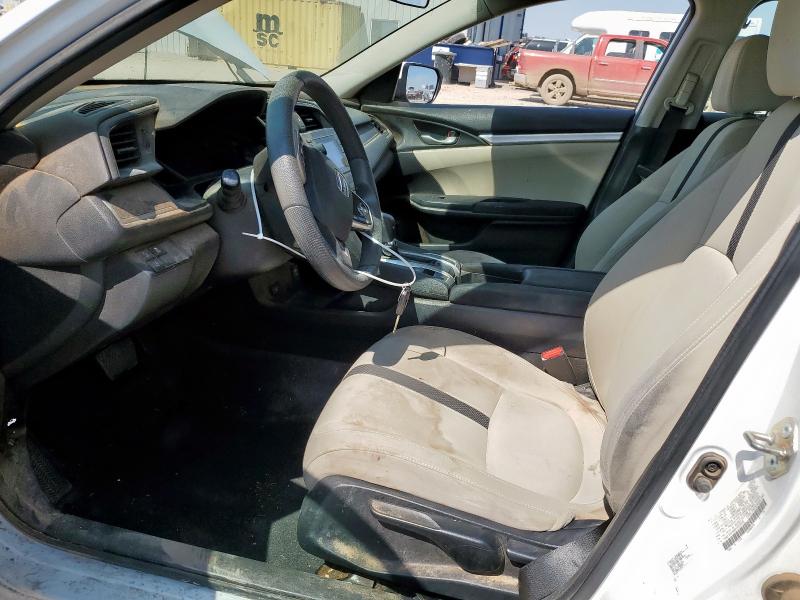 2HGFC2F66KH533026 - 2019 HONDA CIVIC LX თეთრი ფოტო 7