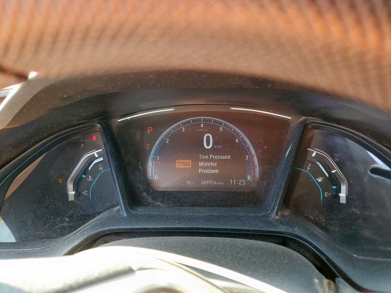 2HGFC2F66KH533026 - 2019 HONDA CIVIC LX თეთრი ფოტო 9