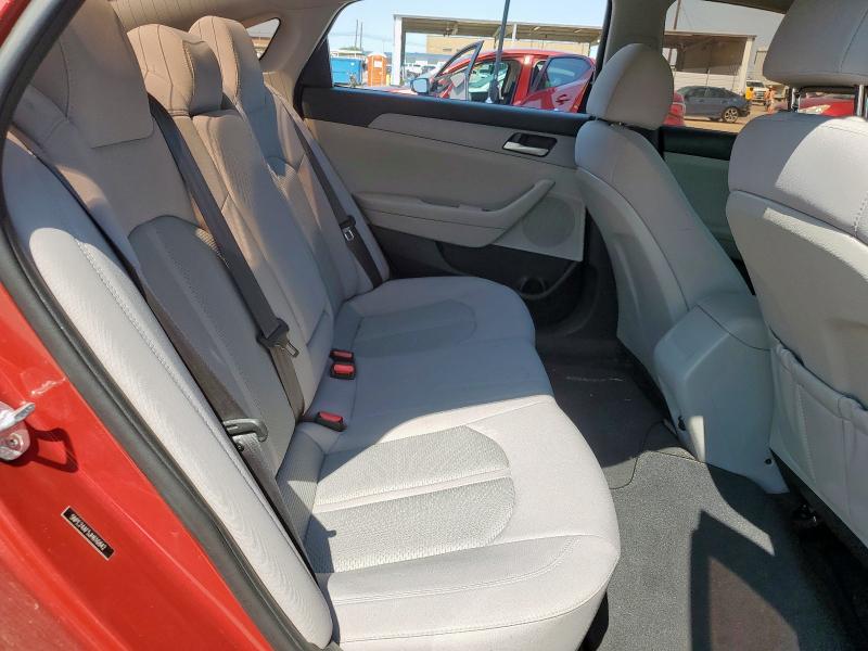5NPE24AF5JH616842 - 2018 HYUNDAI SONATA SE RED photo 10