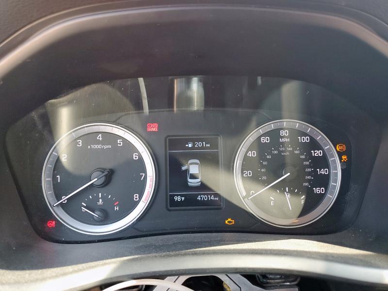 5NPE24AF5JH616842 - 2018 HYUNDAI SONATA SE RED photo 9