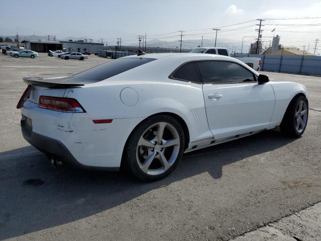 2G1FB1E37E9186588 - 2014 CHEVROLET CAMARO LS1 LT WHITE photo 3