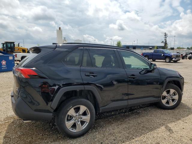 2T3P1RFV9PW356438 - 2023 TOYOTA RAV4 XLE BLACK photo 3