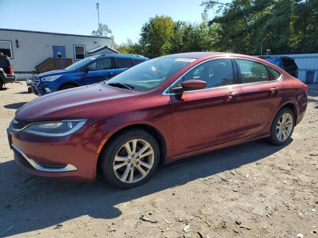 1C3CCCAB8FN559186 - 2015 CHRYSLER 200 LIMITED MAROON photo 1