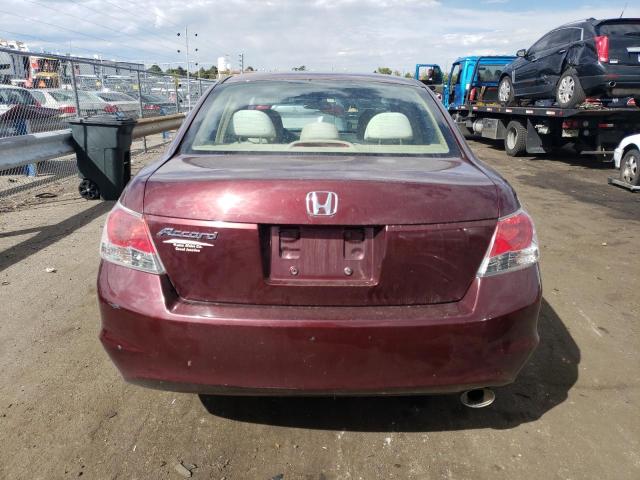 1HGCP26459A117256 - 2009 HONDA ACCORD LXP BURGUNDY photo 6