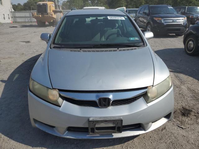 1HGFA16549L007899 - 2009 HONDA CIVIC LX Plata foto 5