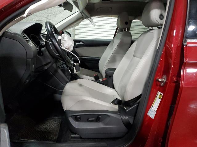 3VV2B7AX8JM091235 - 2018 VOLKSWAGEN TIGUAN SE RED photo 7