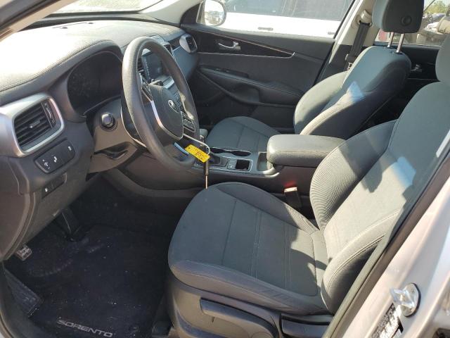 5XYPG4A3XKG554234 - 2019 KIA SORENTO L SILVER photo 7