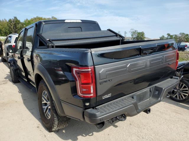 1FTFW1RG4JFA88936 - 2018 FORD F150 RAPTOR BLACK photo 2