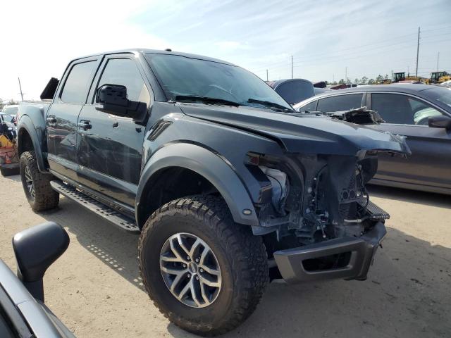 1FTFW1RG4JFA88936 - 2018 FORD F150 RAPTOR BLACK photo 4