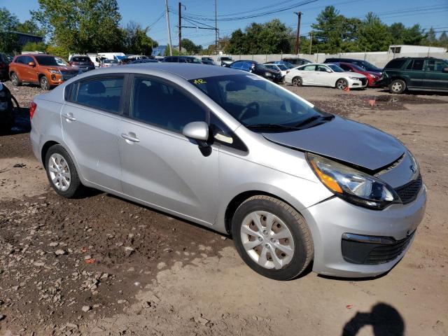 KNADM4A34G6565569 - 2016 KIA RIO LX SILVER photo 4