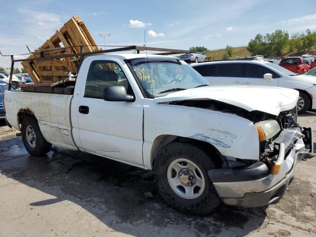 1GCEC14X84Z120740 - 2004 CHEVROLET silverado C1500 WHITE photo 4