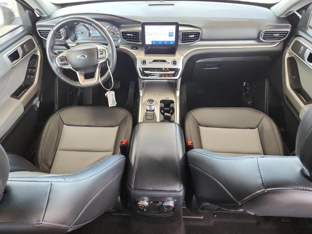 1FMSK8DH2NGB96275 - 2022 FORD EXPLORER XLT BLACK photo 8