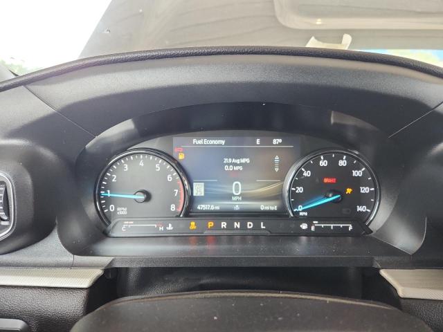 1FMSK8DH2NGB96275 - 2022 FORD EXPLORER XLT BLACK photo 9