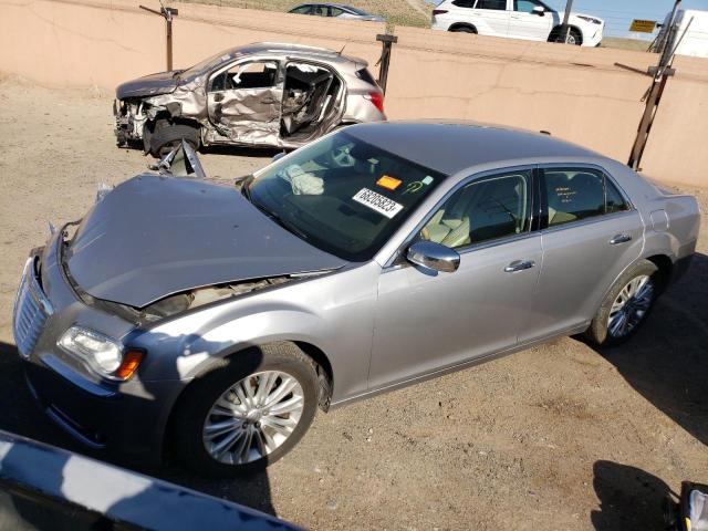 2C3CCAKG1EH269586 - 2014 CHRYSLER 300C SILVER photo 1