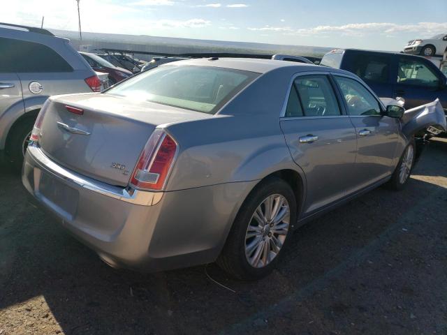 2C3CCAKG1EH269586 - 2014 CHRYSLER 300C SILVER photo 3