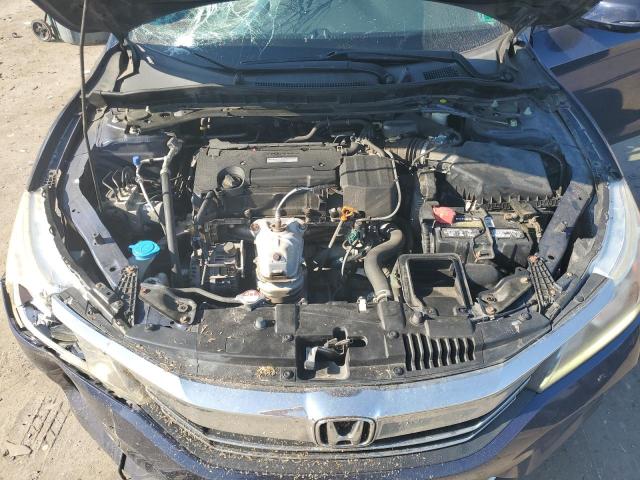 1HGCR2F02HA134974 - 2017 HONDA ACCORD EX BLUE photo 11