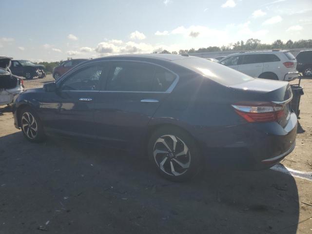 1HGCR2F02HA134974 - 2017 HONDA ACCORD EX BLUE photo 2