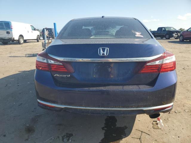 1HGCR2F02HA134974 - 2017 HONDA ACCORD EX BLUE photo 6