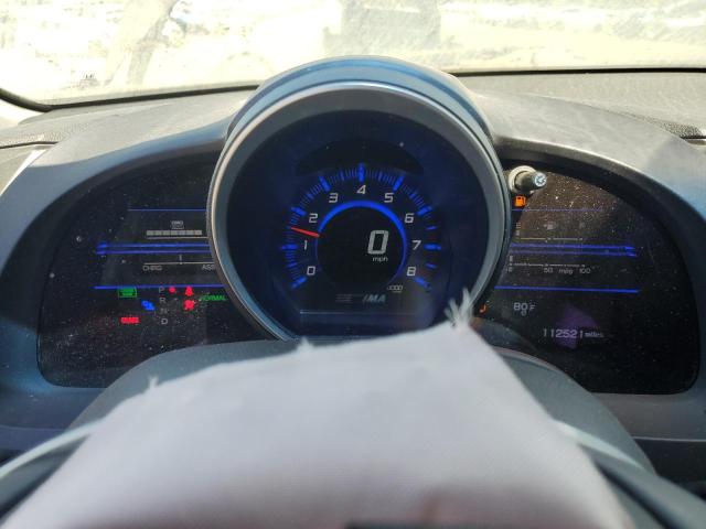 JHMZF1D68BS001588 - 2011 HONDA CR-Z EX შავი ფოტო 9