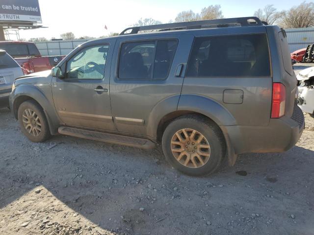 5N1BR18A78C627950 - 2008 NISSAN PATHFINDER LE CHARCOAL photo 2