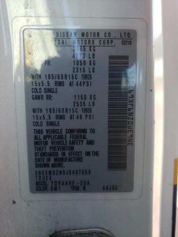 3N63M0ZN9JK697059 - 2018 CHEVROLET CITY EXPRE LT 双色 照片 14