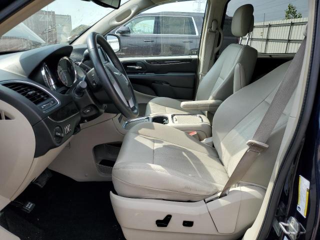 2C4RC1CG2ER171049 - 2014 CHRYSLER TOWN & COU TOURING L BLUE photo 7