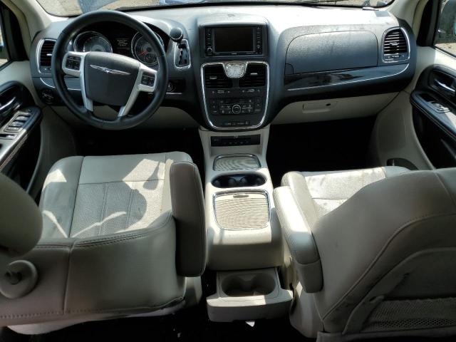 2C4RC1CG2ER171049 - 2014 CHRYSLER TOWN & COU TOURING L BLUE photo 8