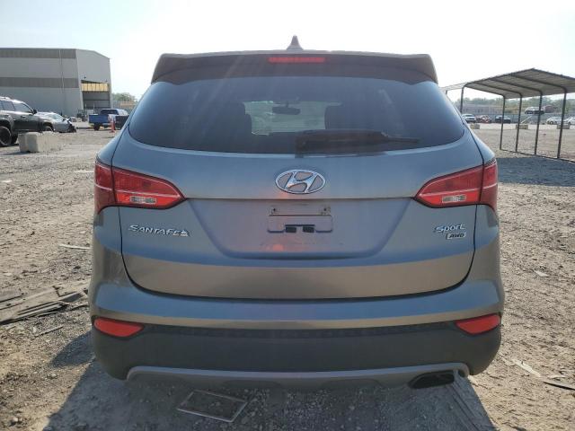 5XYZTDLB2GG362080 - 2016 HYUNDAI SANTA FE S GRAY photo 6
