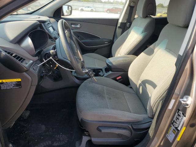 5XYZTDLB2GG362080 - 2016 HYUNDAI SANTA FE S GRAY photo 7