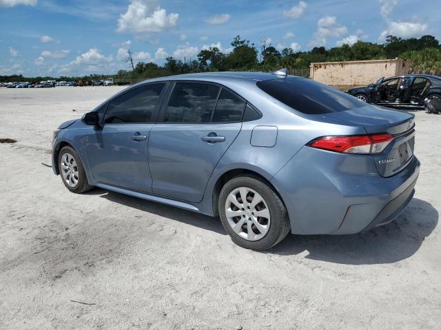 JTDEPMAE4MJ185060 - 2021 TOYOTA COROLLA LE BLUE photo 2