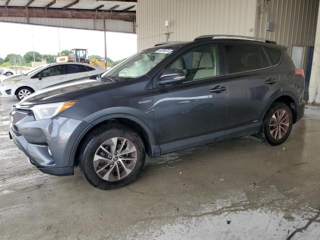 JTMRJREV1GD004011 - 2016 TOYOTA RAV4 HV XLE GRAY photo 1