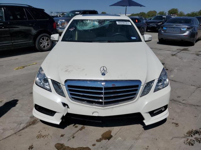 WDDHF5GB7BA404129 - 2011 MERCEDES-BENZ E 350 WHITE photo 5