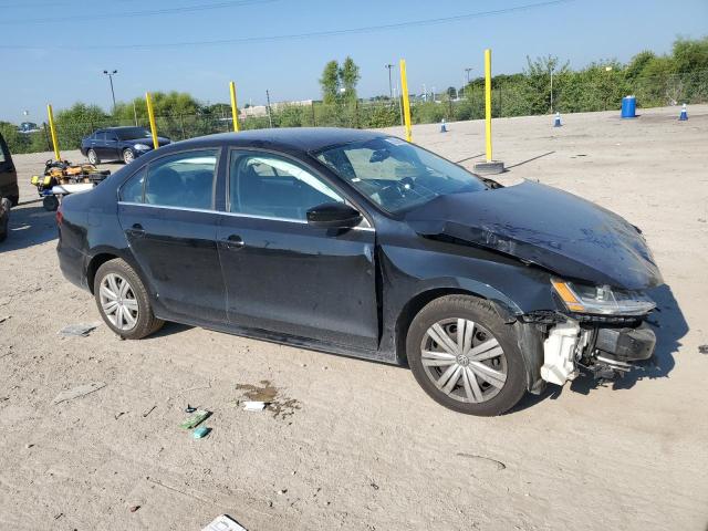 3VW2B7AJ2HM343482 - 2017 VOLKSWAGEN JETTA S BLACK photo 4