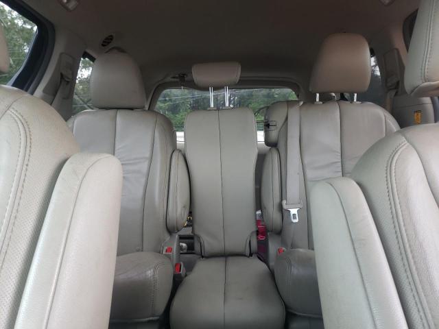 5TDYK3DCXBS066610 - 2011 TOYOTA SIENNA XLE GRAY photo 10