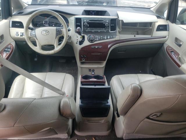 5TDYK3DCXBS066610 - 2011 TOYOTA SIENNA XLE GRAY photo 8