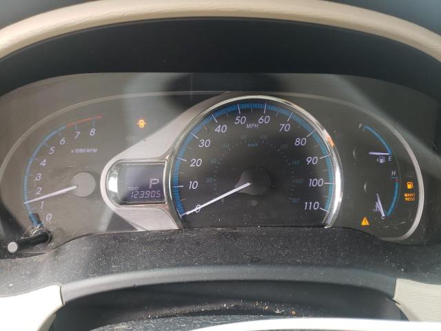 5TDYK3DCXBS066610 - 2011 TOYOTA SIENNA XLE GRAY photo 9