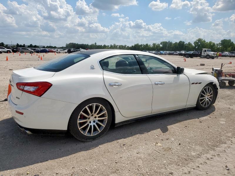 ZAM57RTA1F1154077 - 2015 MASERATI GHIBLI S أبيض صورة 3