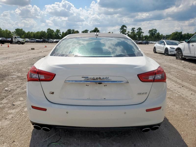 ZAM57RTA1F1154077 - 2015 MASERATI GHIBLI S أبيض صورة 6