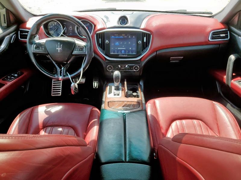 ZAM57RTA1F1154077 - 2015 MASERATI GHIBLI S أبيض صورة 8