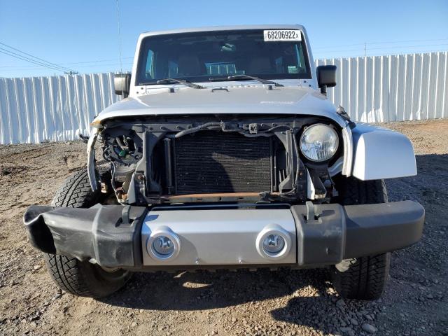 1J4HA5H1XBL549145 - 2011 JEEP WRANGLER U SAHARA SILVER photo 5