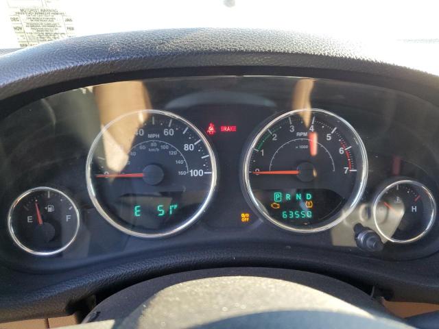 1J4HA5H1XBL549145 - 2011 JEEP WRANGLER U SAHARA SILVER photo 9