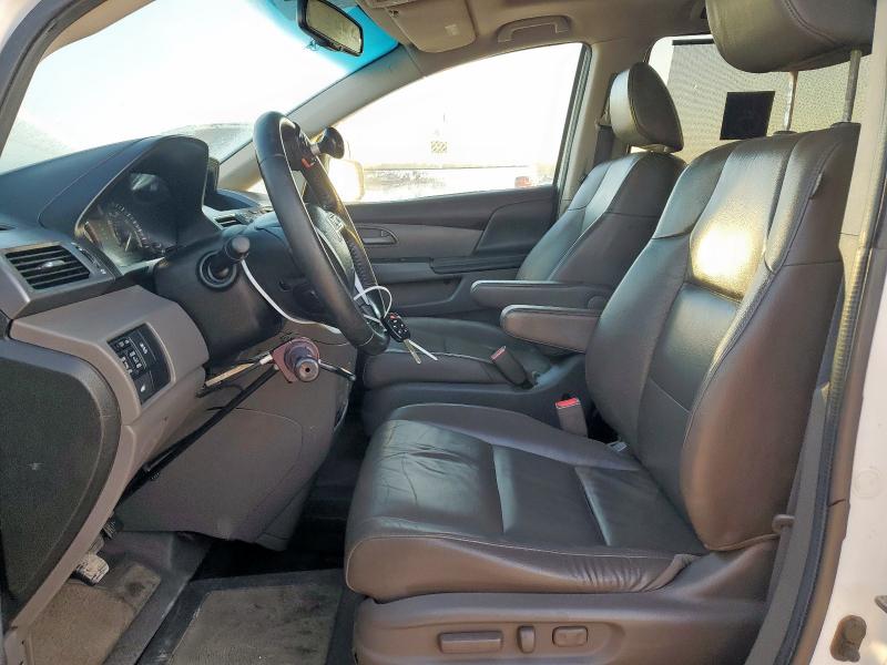 5FNRL5H67CB048282 - 2012 HONDA ODYSSEY EXL WHITE photo 7