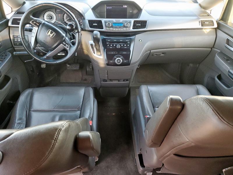 5FNRL5H67CB048282 - 2012 HONDA ODYSSEY EXL WHITE photo 8